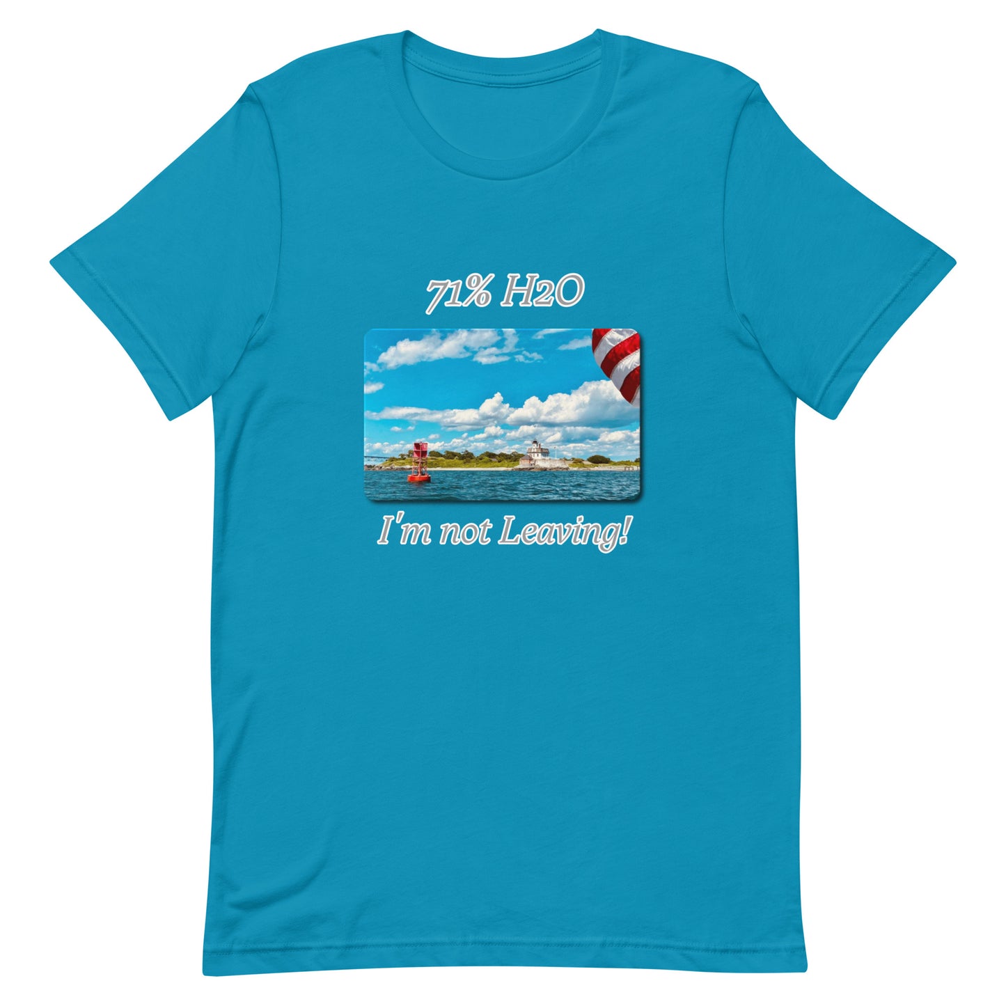 I'm not Leaving! Unisex t-shirt
