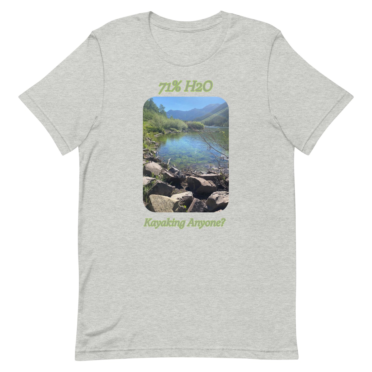 kayaking Anyone? Unisex t-shirt