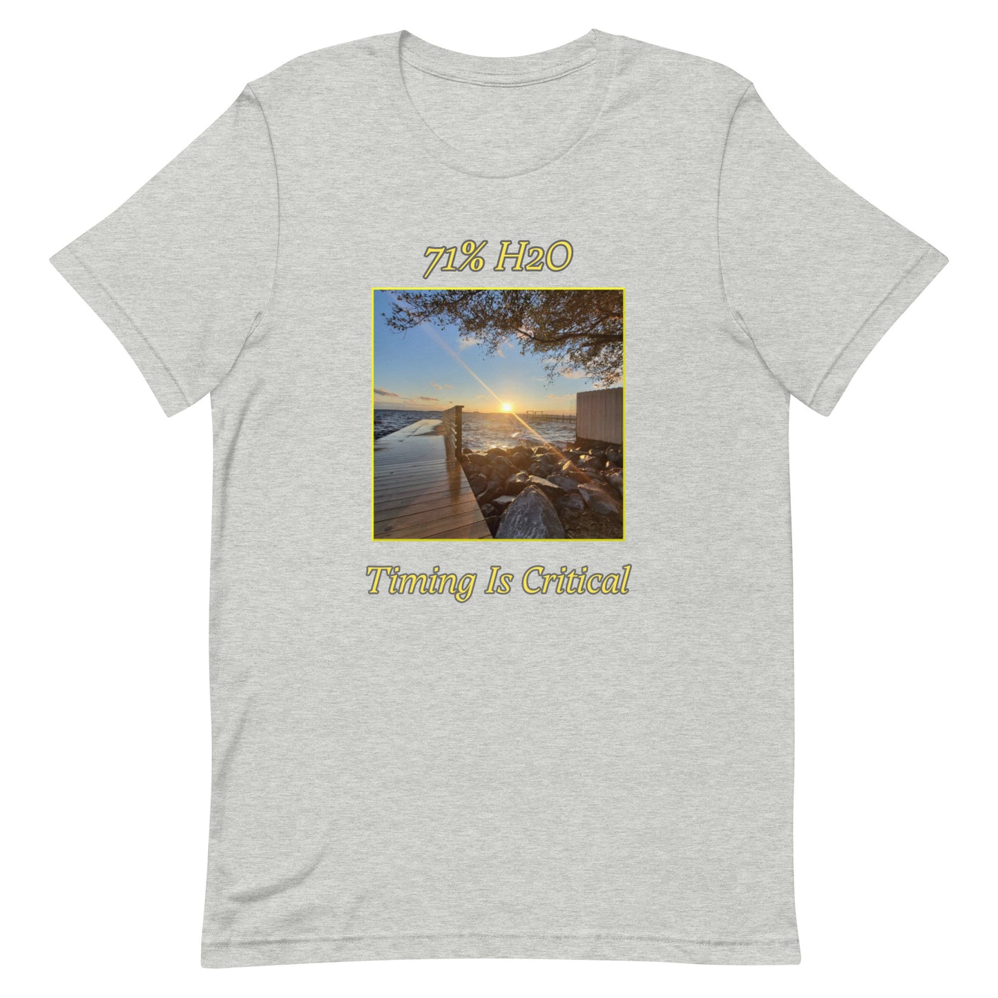 Timing is Critical! Unisex t-shirt