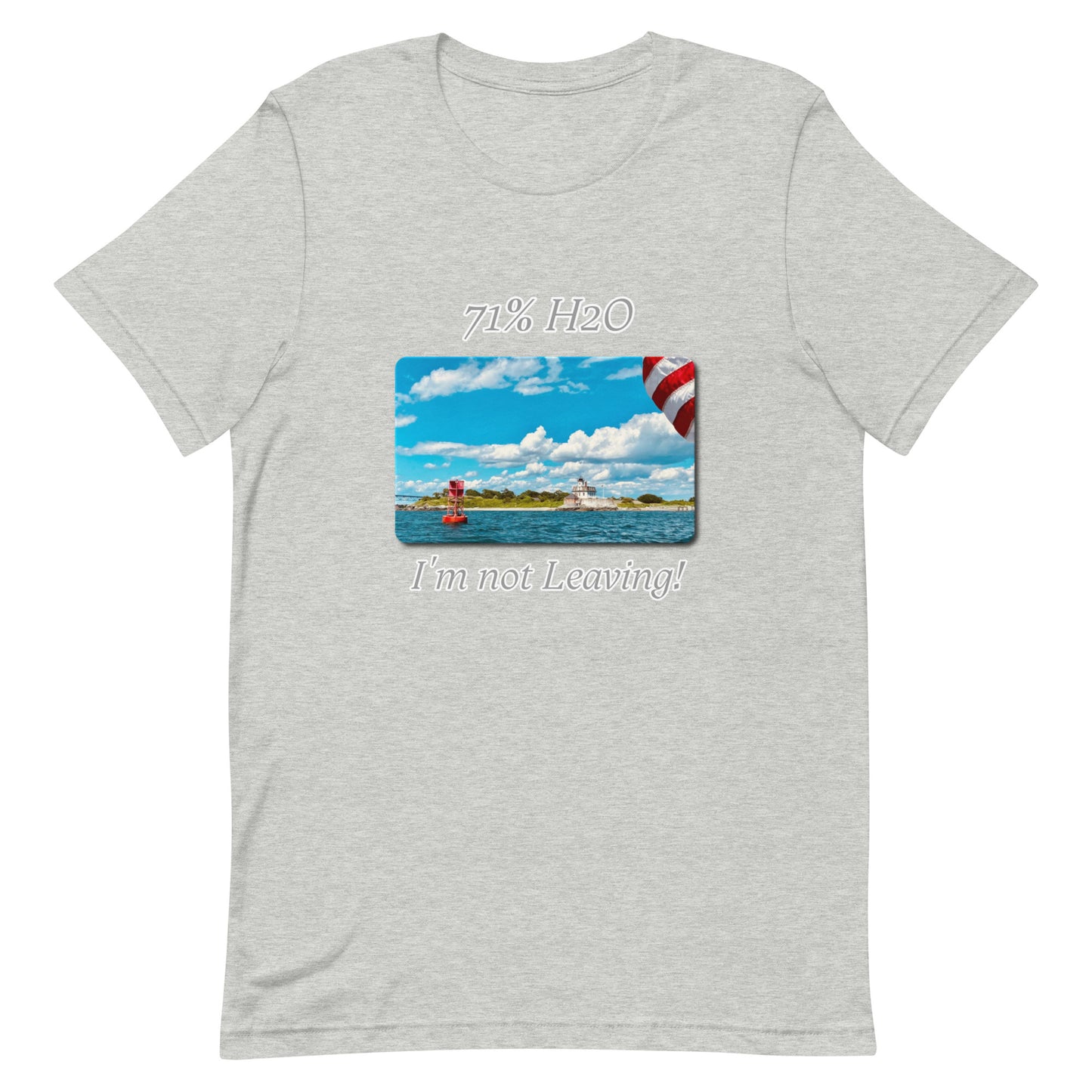 I'm not Leaving! Unisex t-shirt