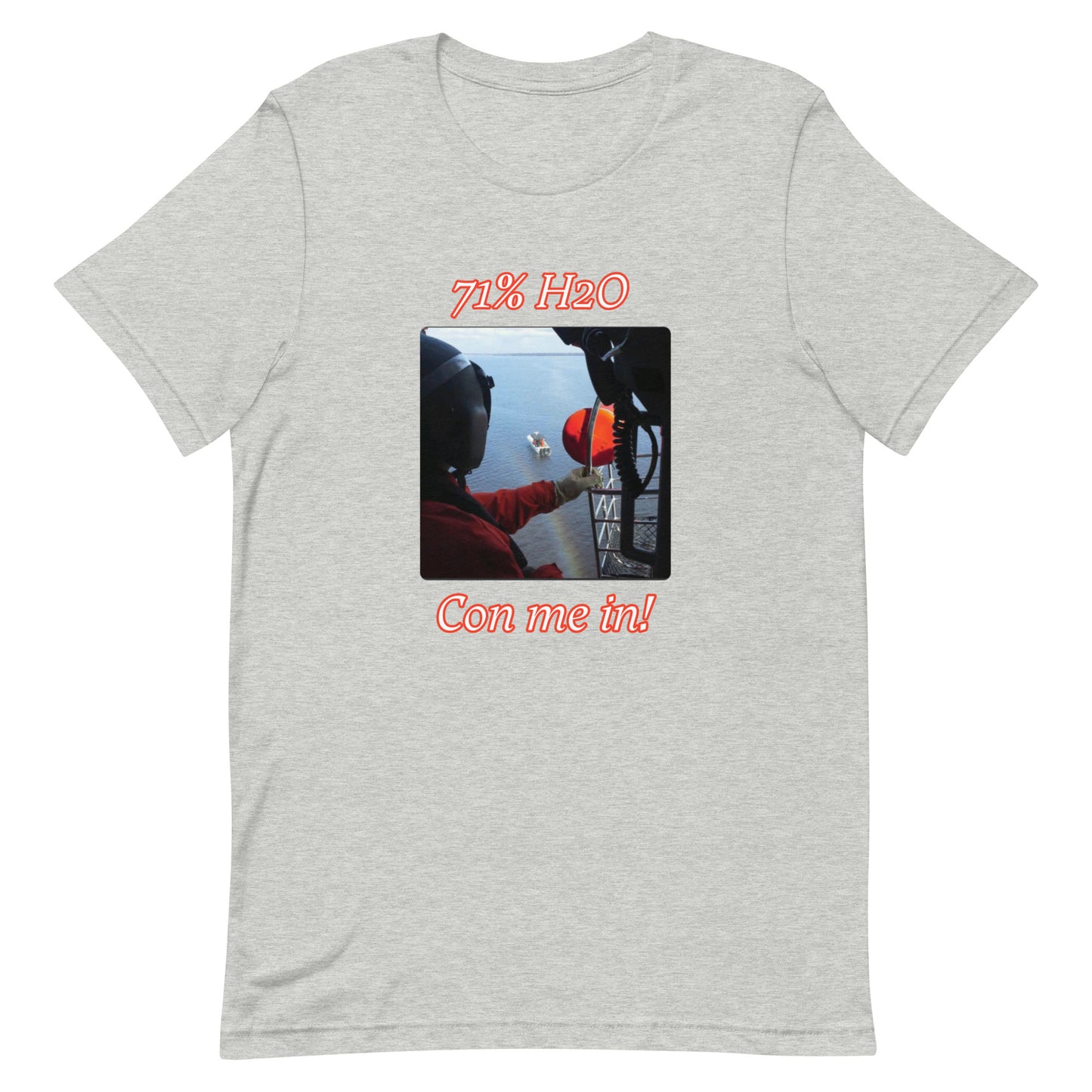 Con me in! Unisex t-shirt