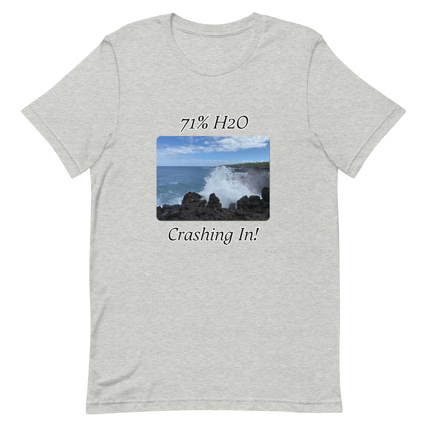 Crashing In! Unisex t-shirt