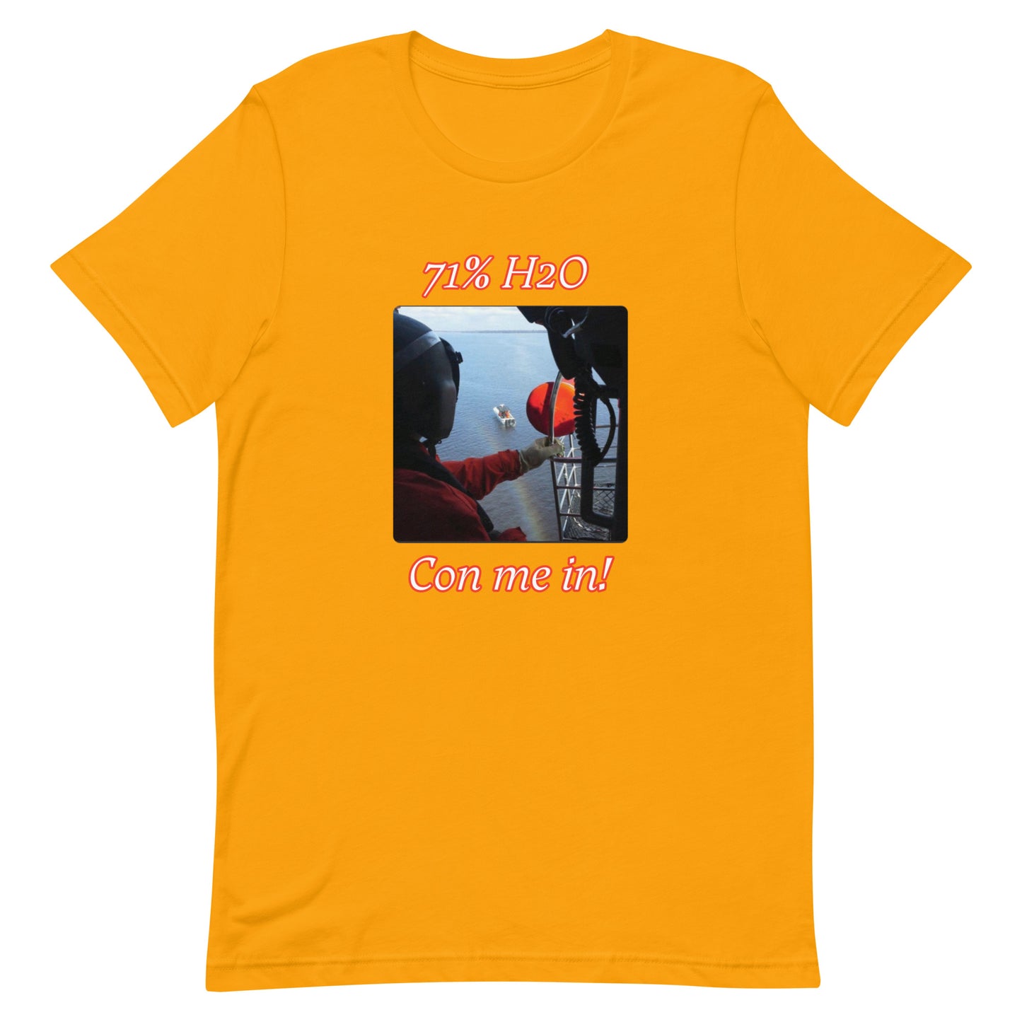 Con me in! Unisex t-shirt
