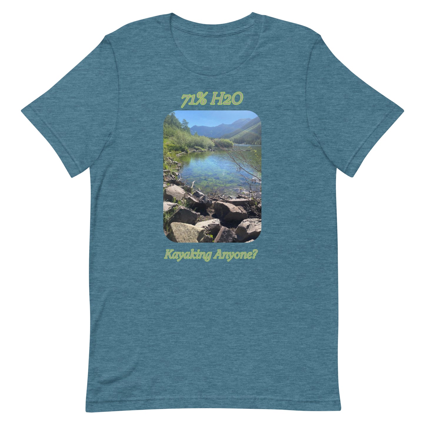 kayaking Anyone? Unisex t-shirt
