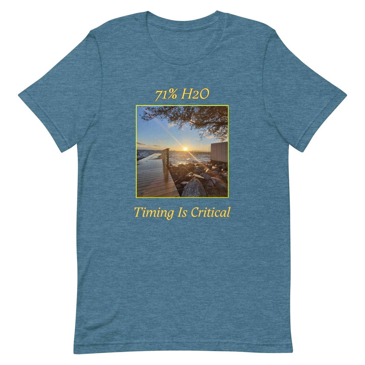Timing is Critical! Unisex t-shirt