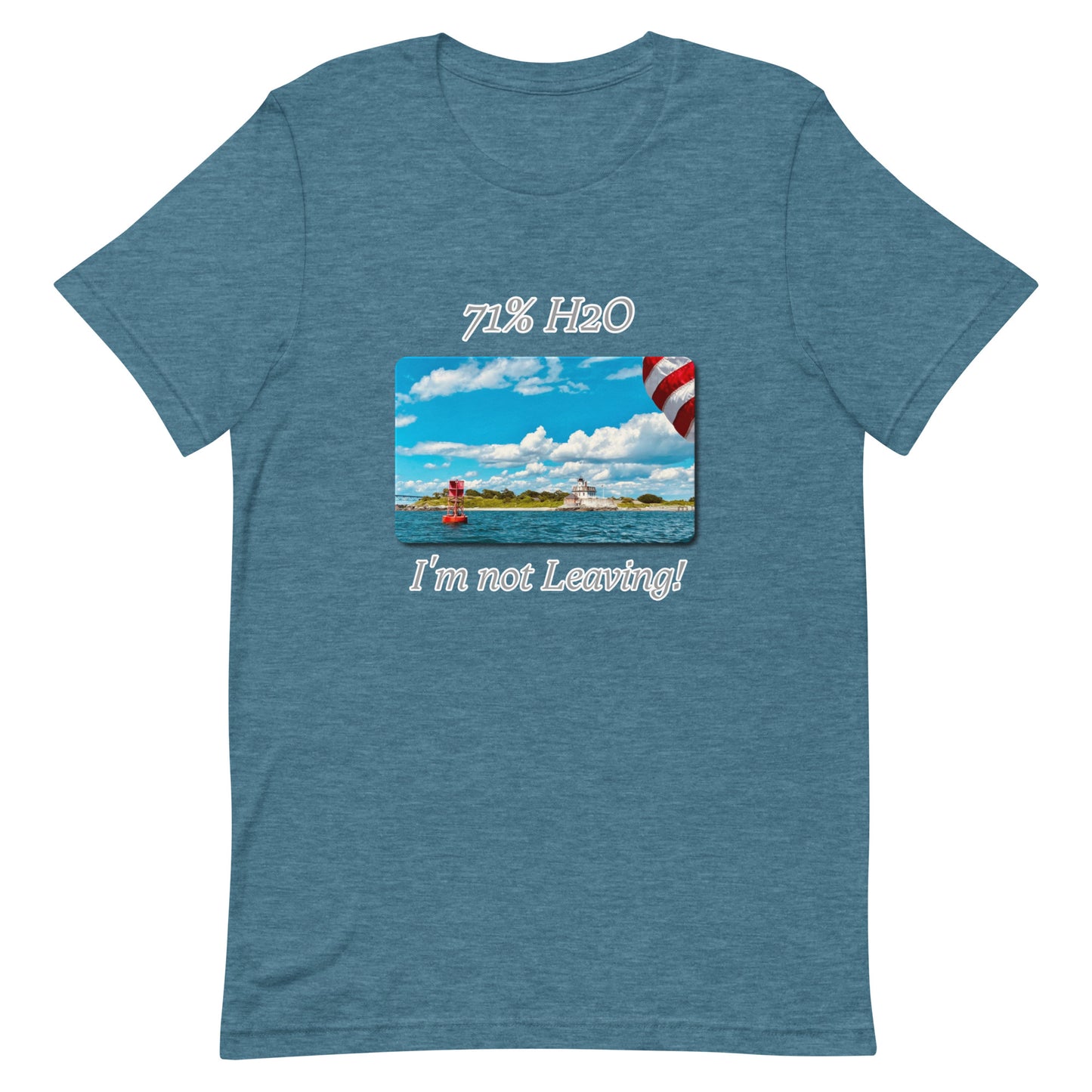 I'm not Leaving! Unisex t-shirt