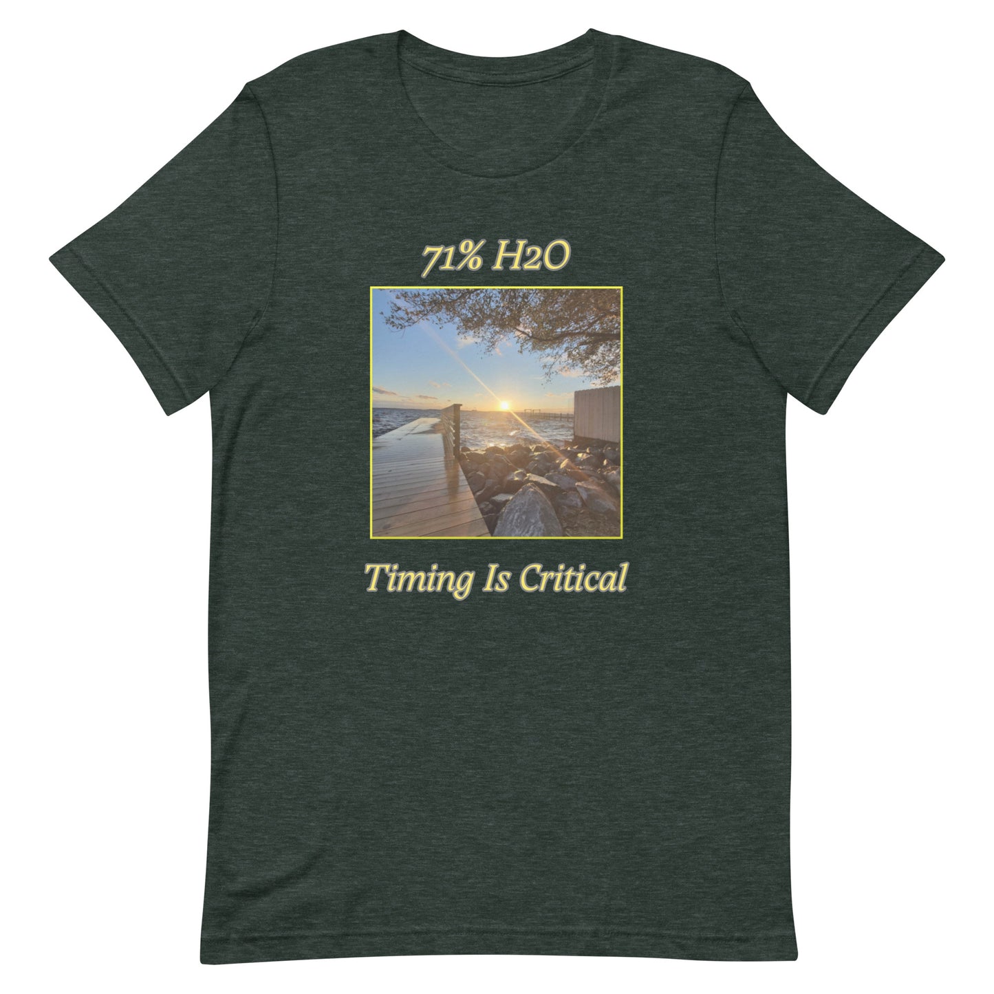 Timing is Critical! Unisex t-shirt