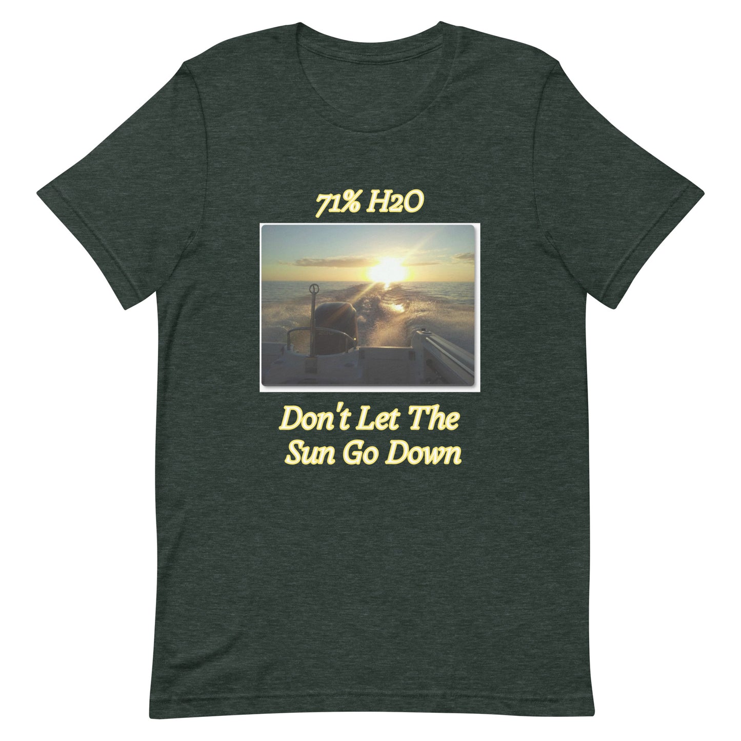 Don't Let The Sun Go Down Unisex t-shirt