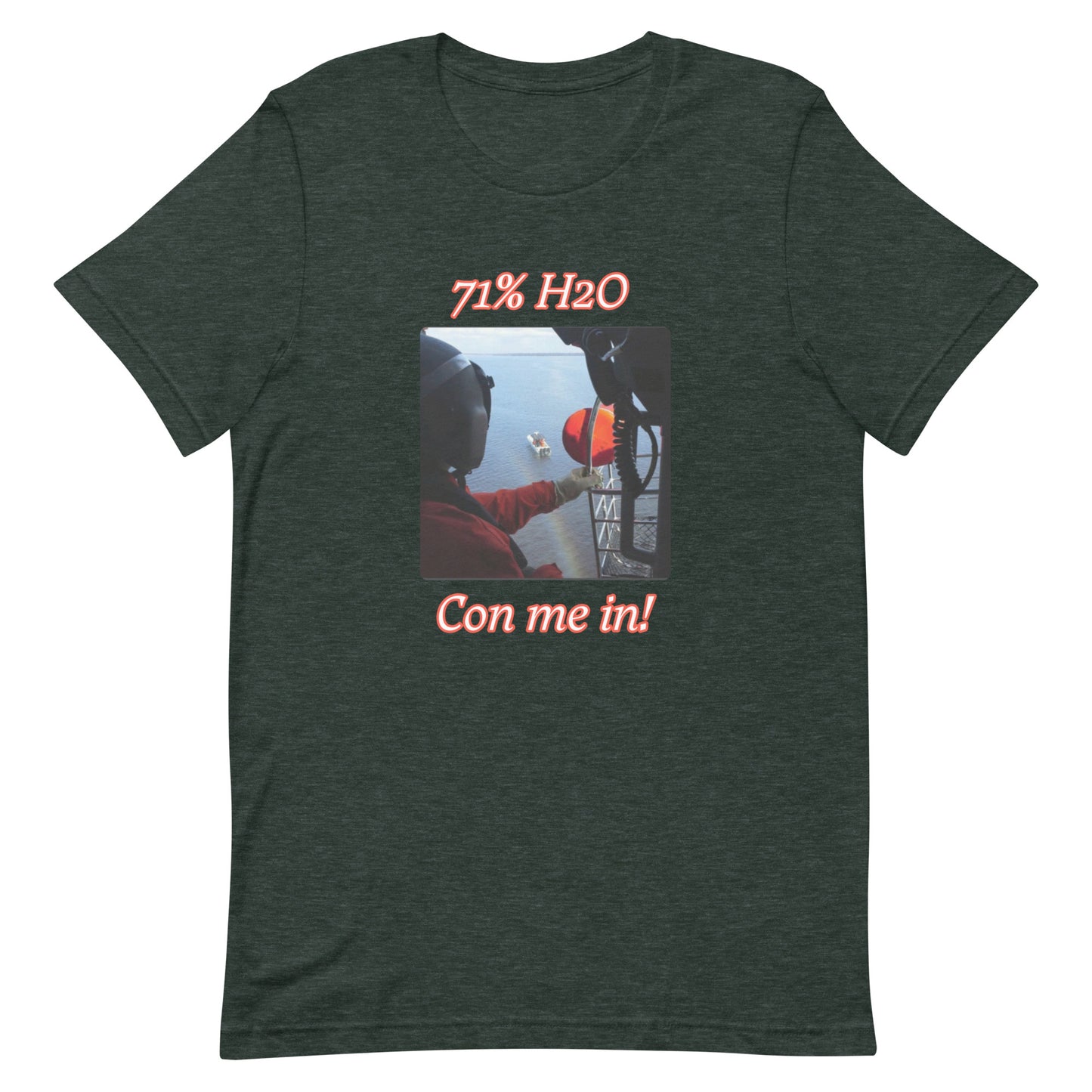Con me in! Unisex t-shirt