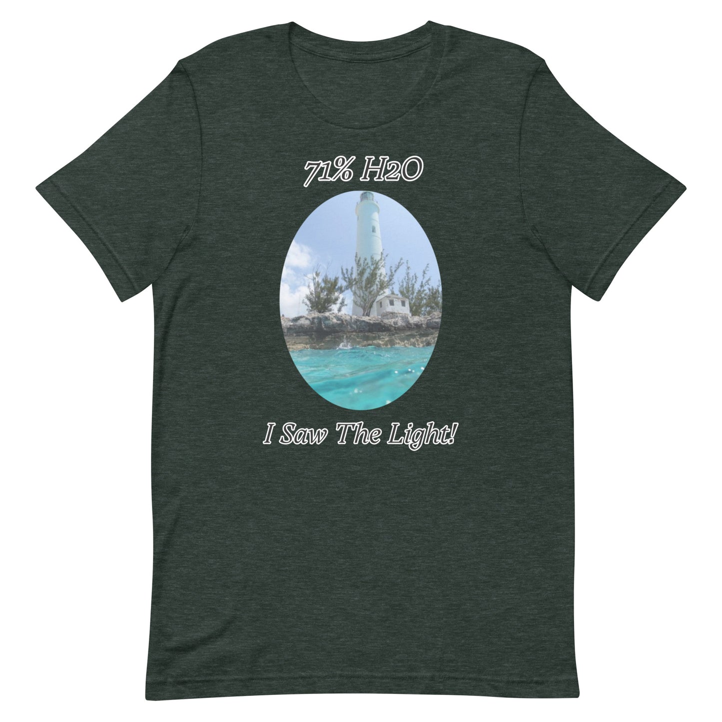 I Saw The Light! Unisex t-shirt