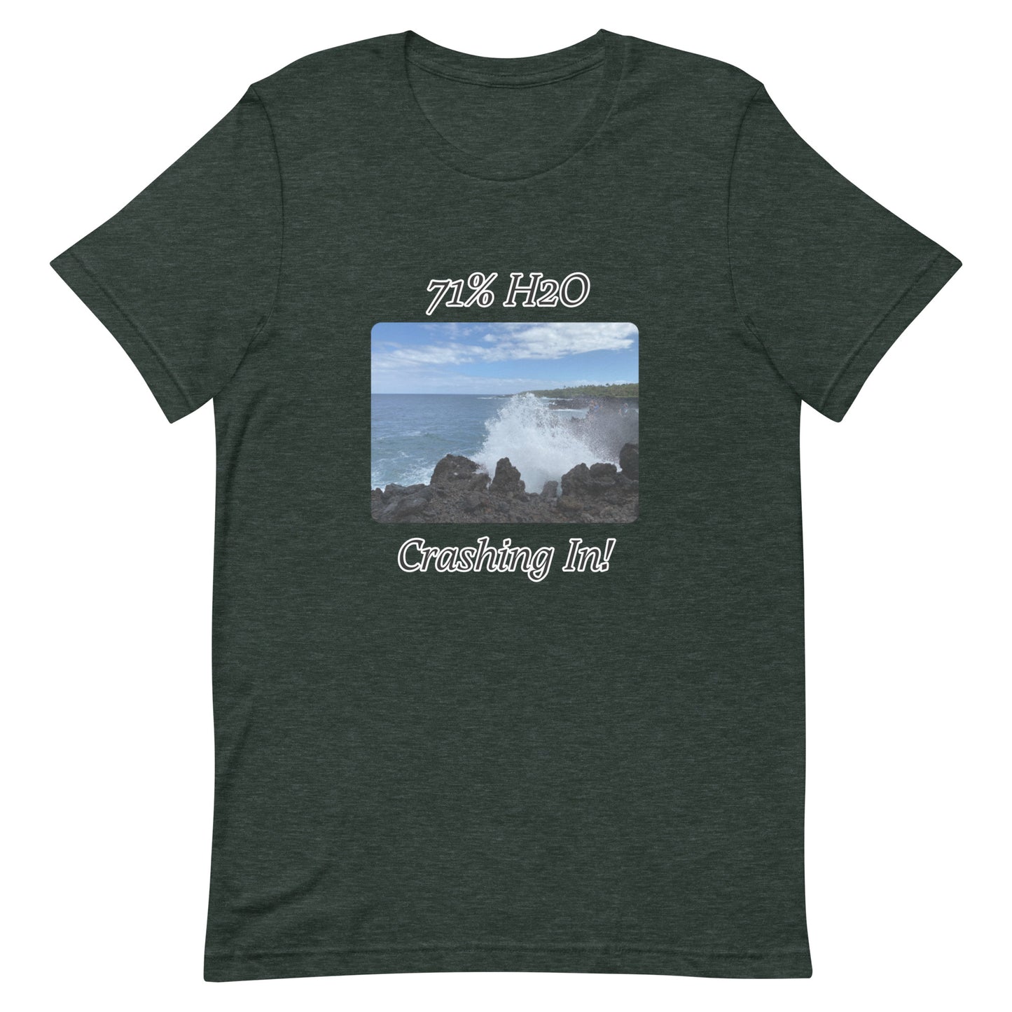 Crashing In! Unisex t-shirt