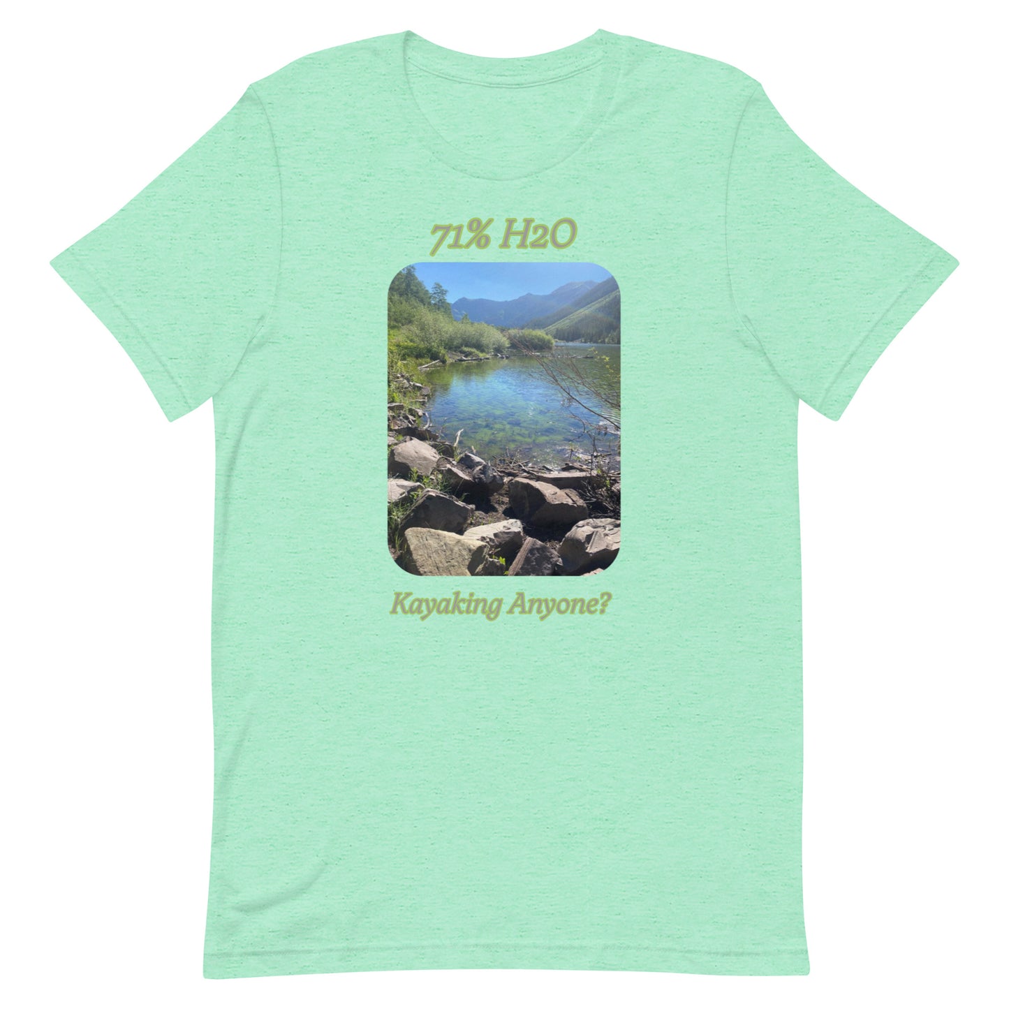 kayaking Anyone? Unisex t-shirt