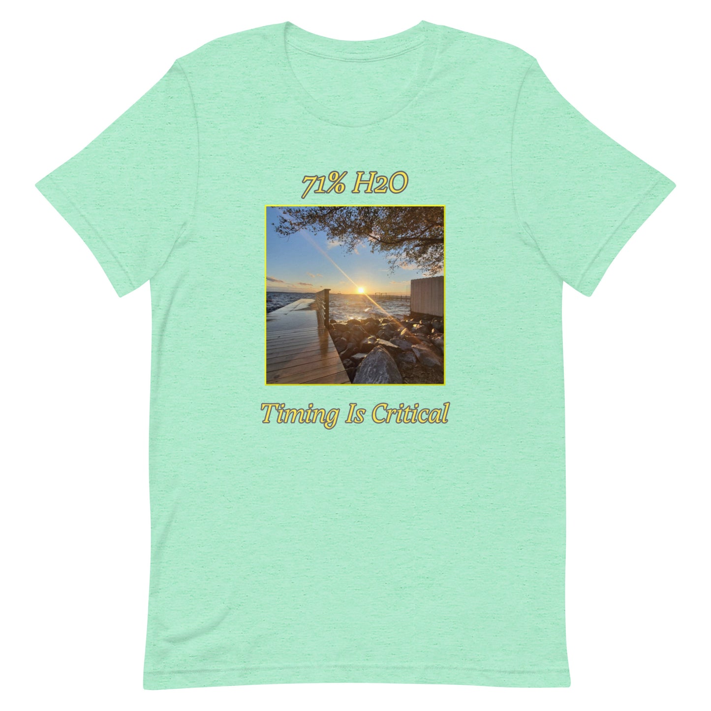 Timing is Critical! Unisex t-shirt