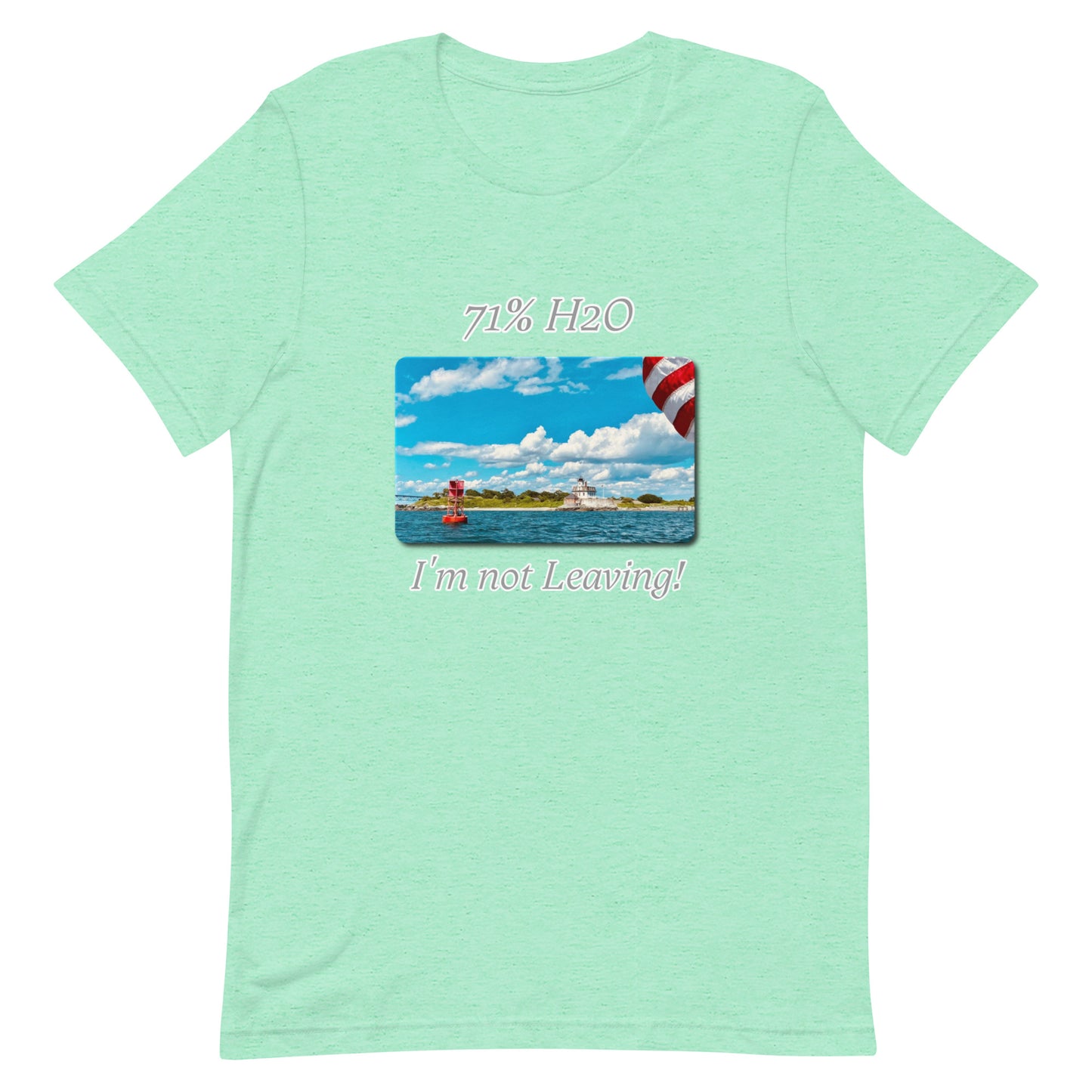 I'm not Leaving! Unisex t-shirt