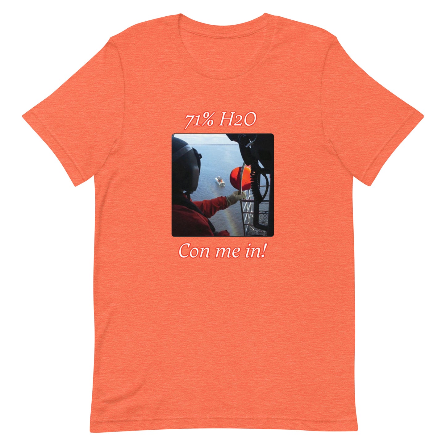 Con me in! Unisex t-shirt
