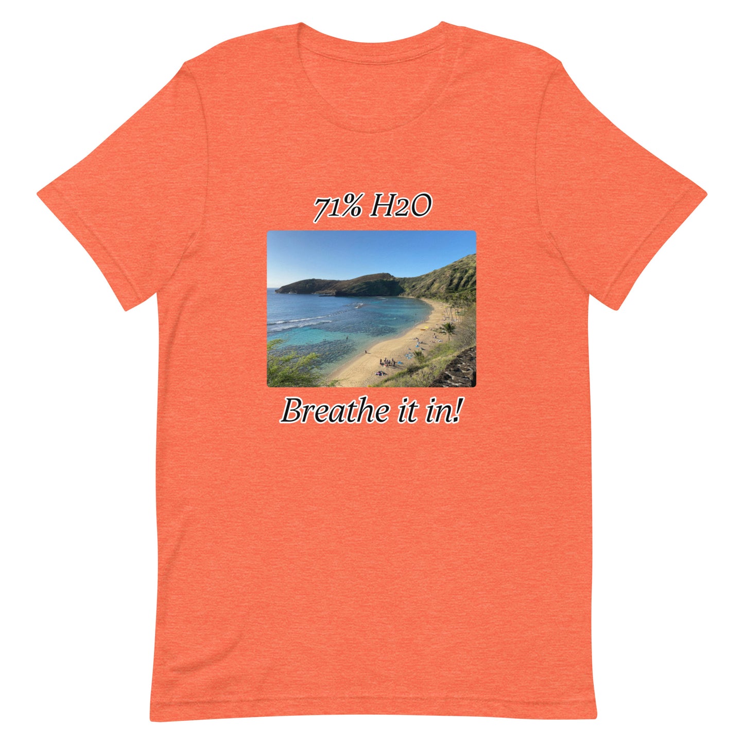 Breathe it in! Unisex t-shirt