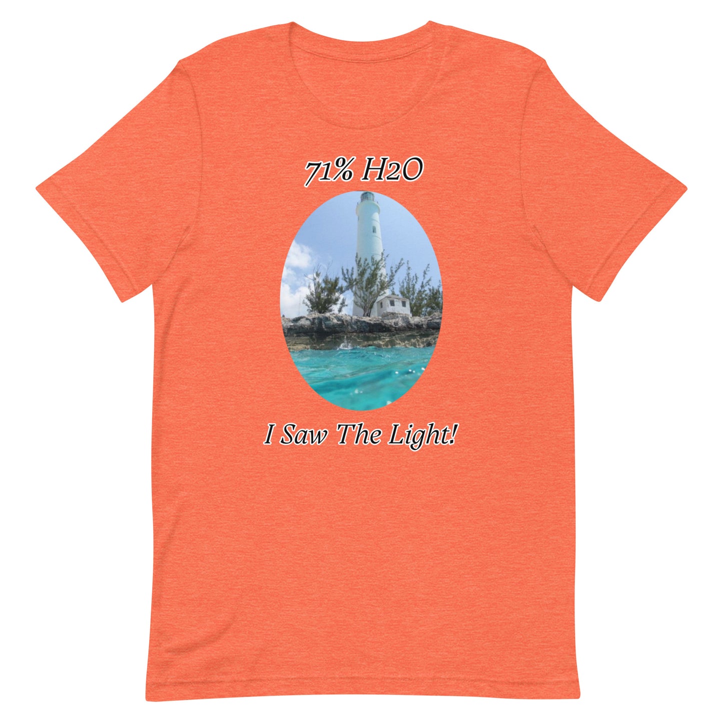 I Saw The Light! Unisex t-shirt