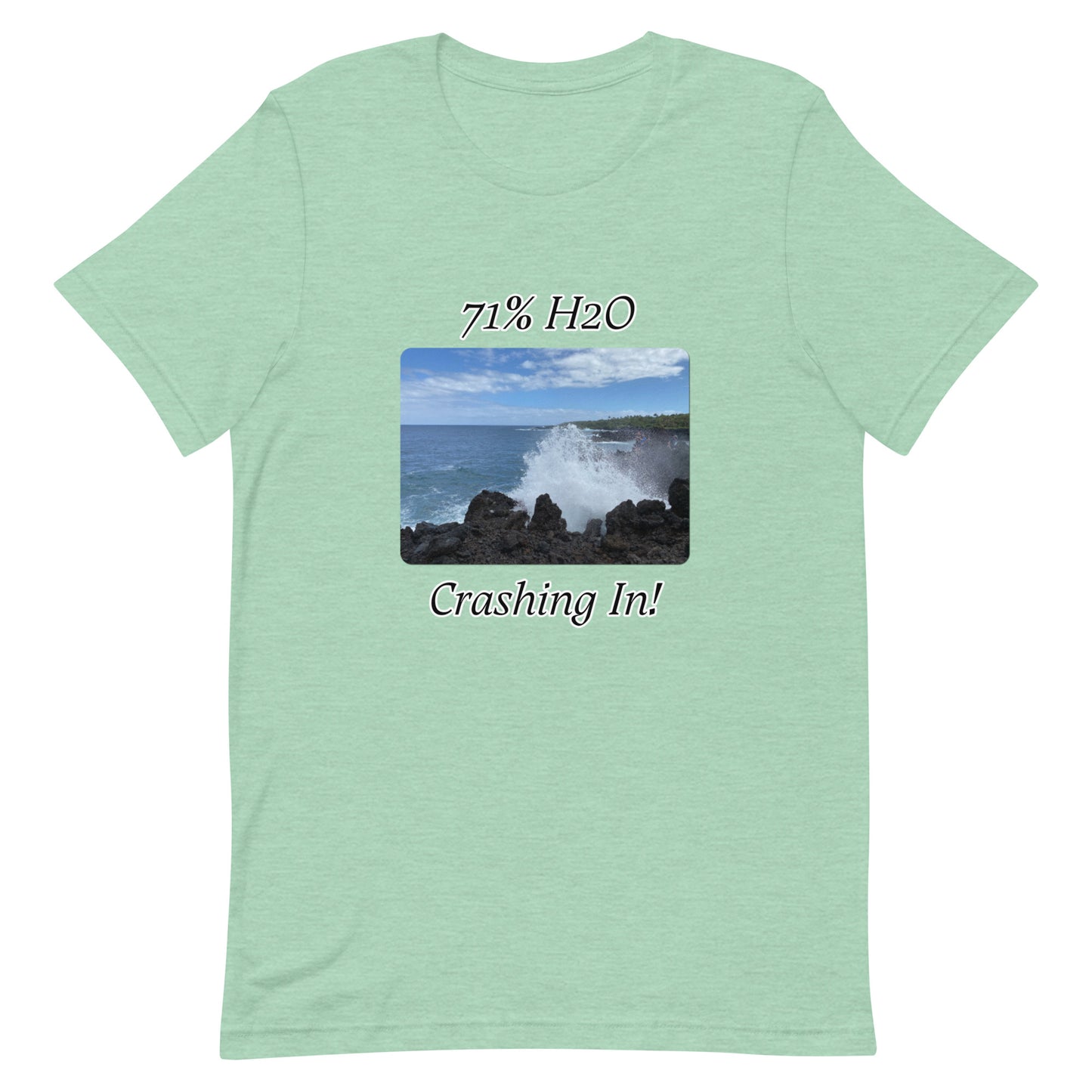 Crashing In! Unisex t-shirt