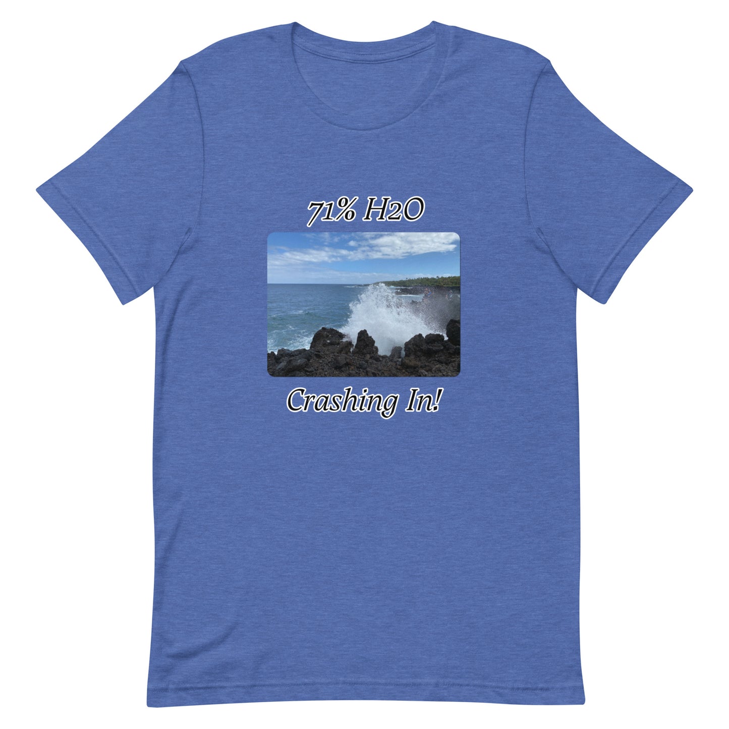 Crashing In! Unisex t-shirt