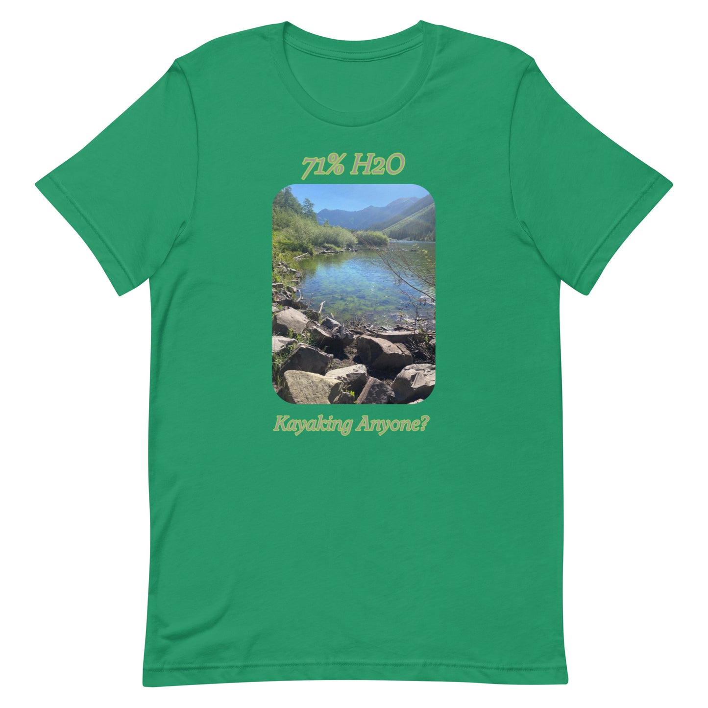 kayaking Anyone? Unisex t-shirt