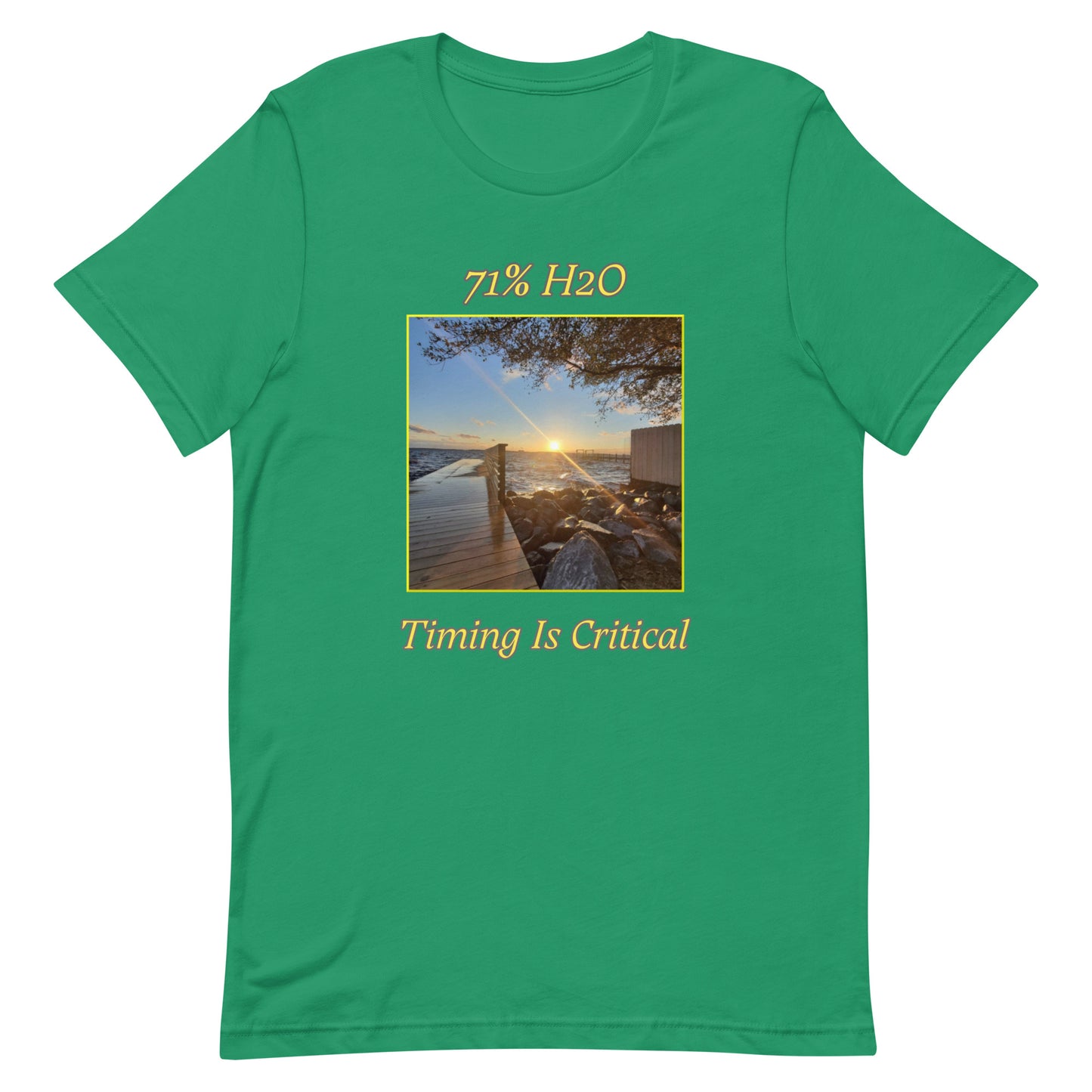 Timing is Critical! Unisex t-shirt