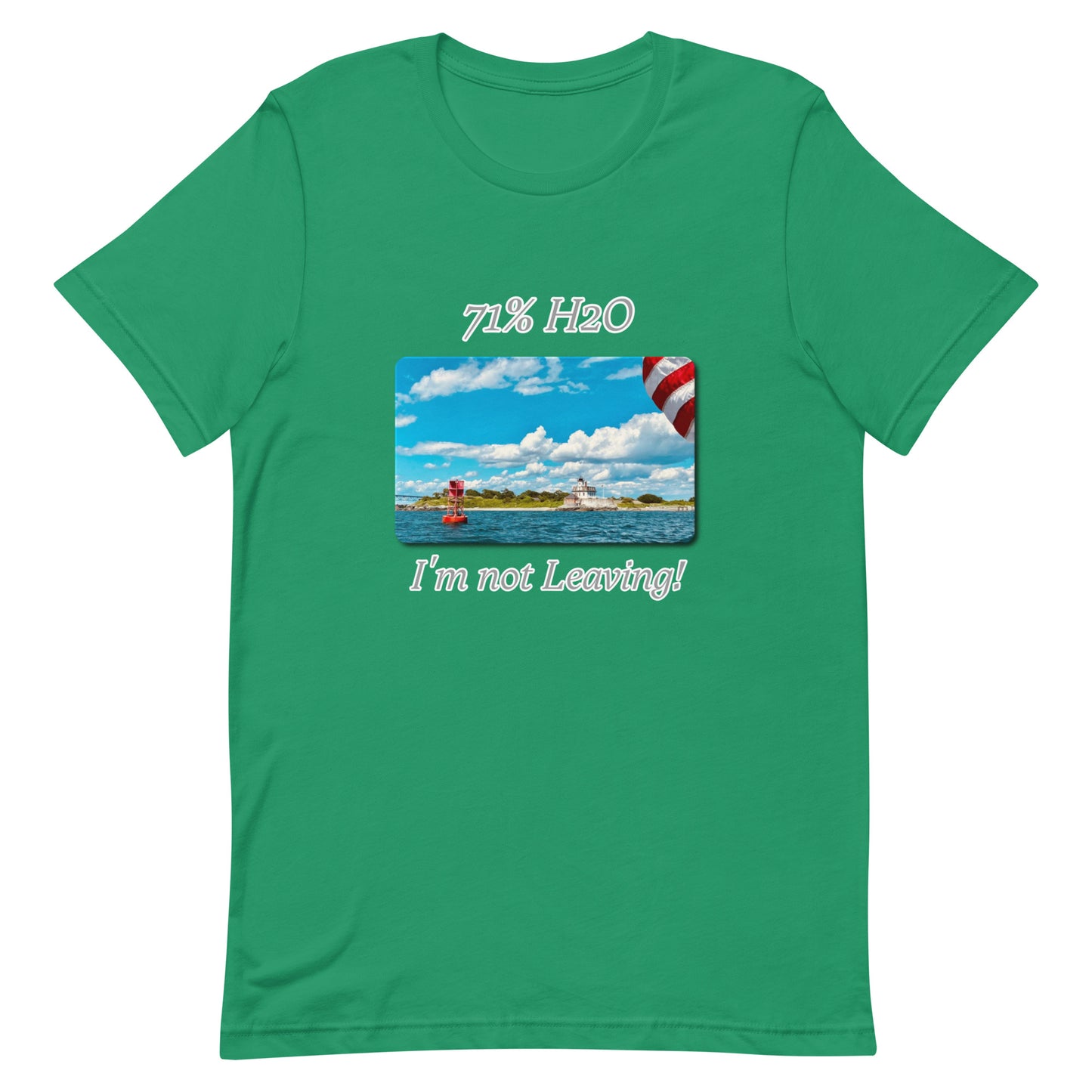I'm not Leaving! Unisex t-shirt