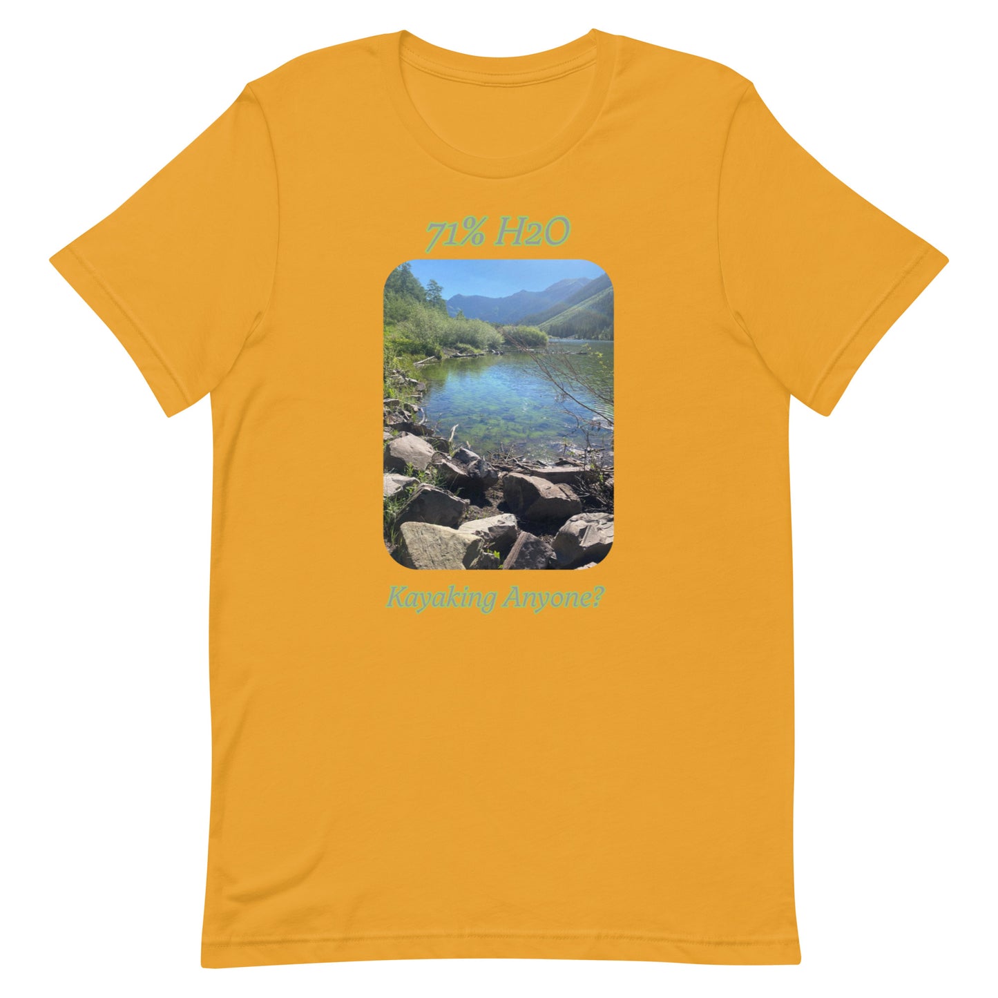 kayaking Anyone? Unisex t-shirt