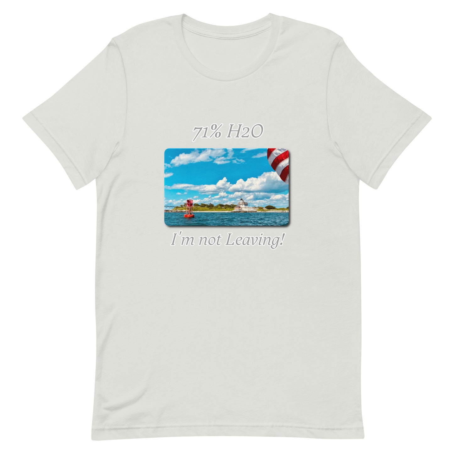 I'm not Leaving! Unisex t-shirt