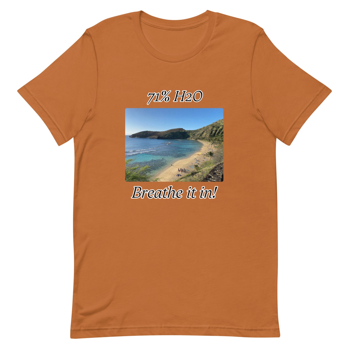 Breathe it in! Unisex t-shirt