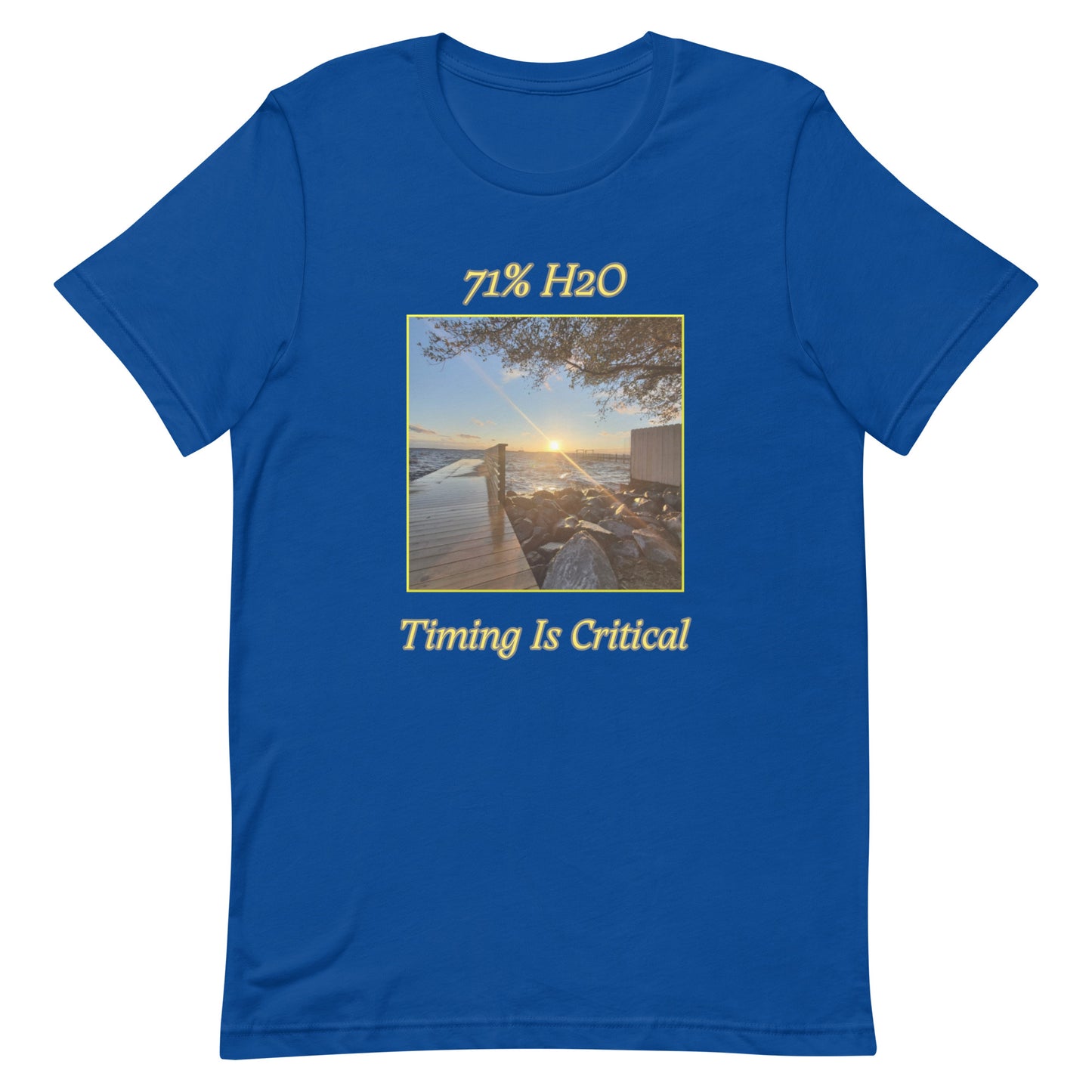 Timing is Critical! Unisex t-shirt