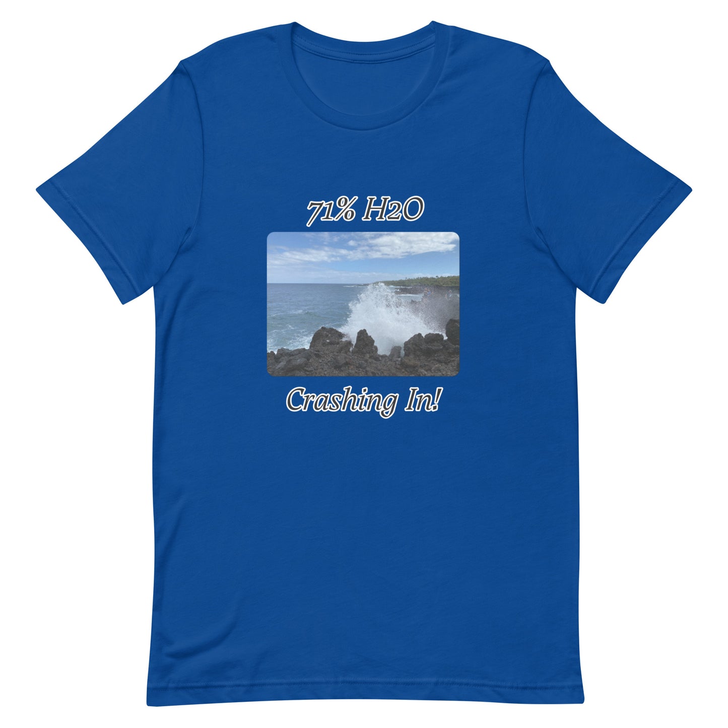 Crashing In! Unisex t-shirt