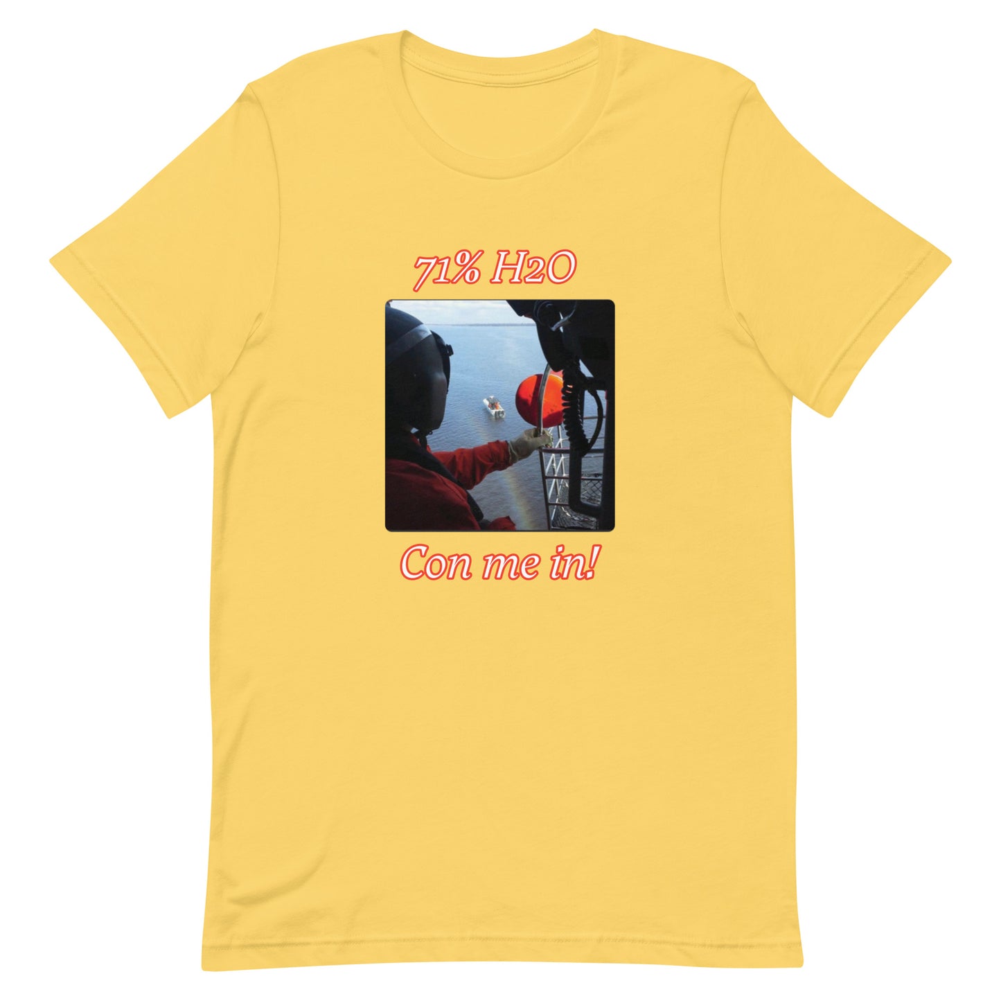 Con me in! Unisex t-shirt