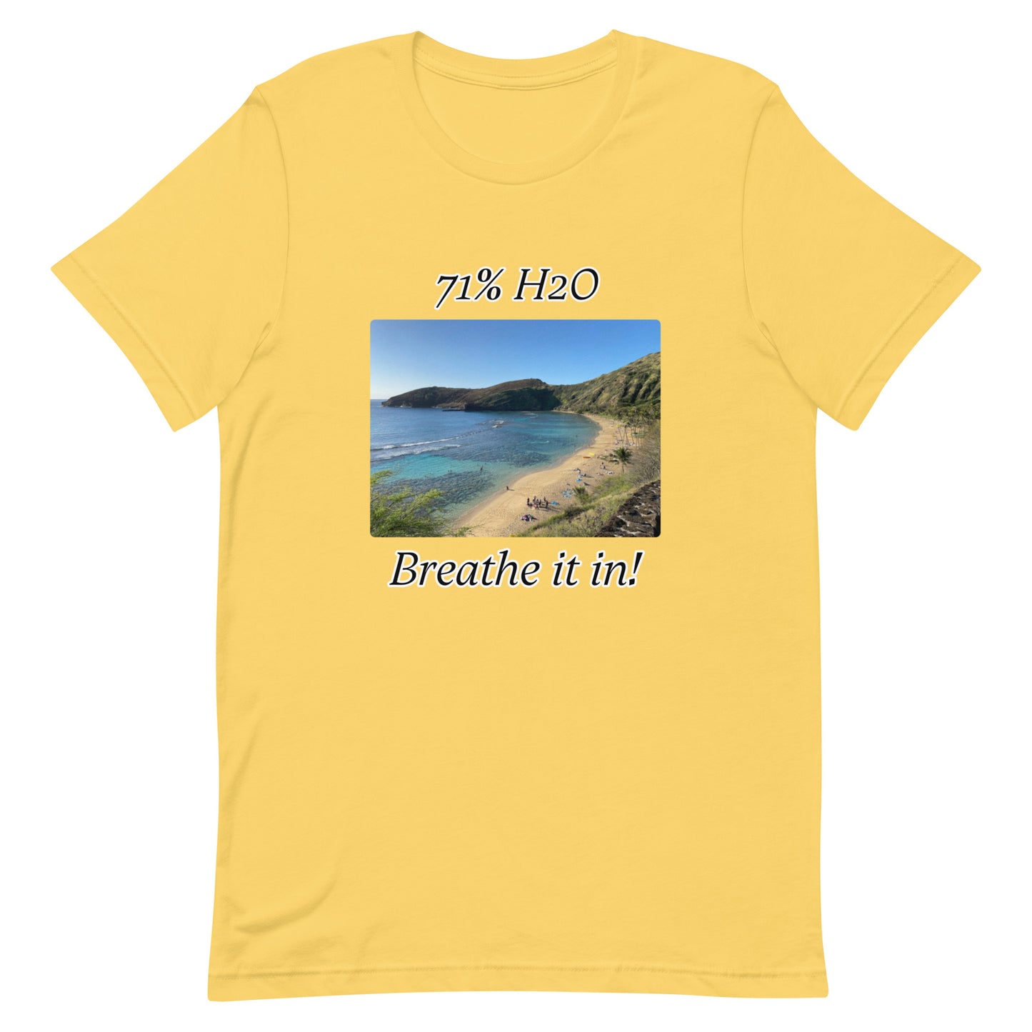 Breathe it in! Unisex t-shirt