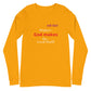 The Good Stuff Unisex Long Sleeve Tee