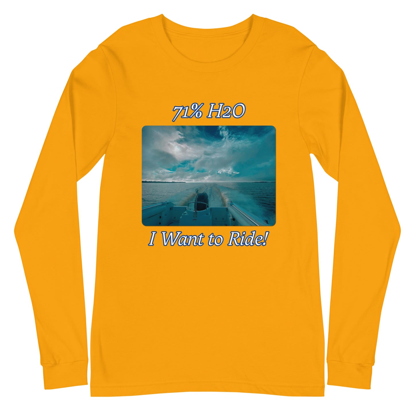 I Want to Ride! Unisex Long Sleeve Tee