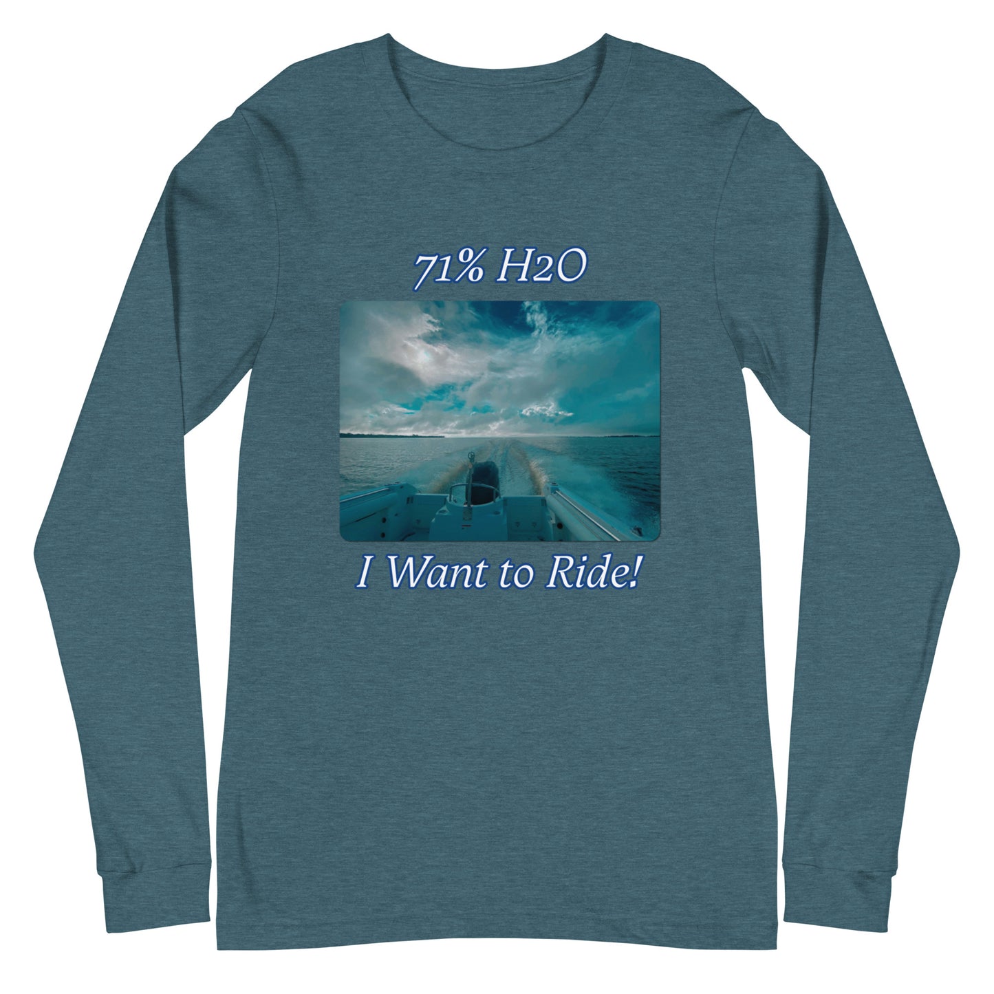 I Want to Ride! Unisex Long Sleeve Tee