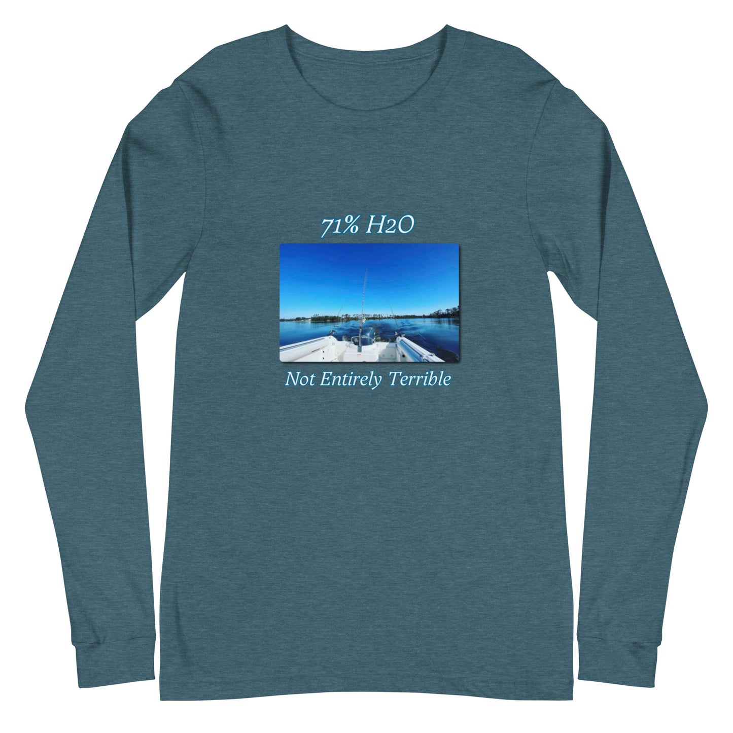 Not Entirely Terrible Unisex Long Sleeve Tee