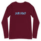 71% H2O Logo Unisex Long Sleeve Tee