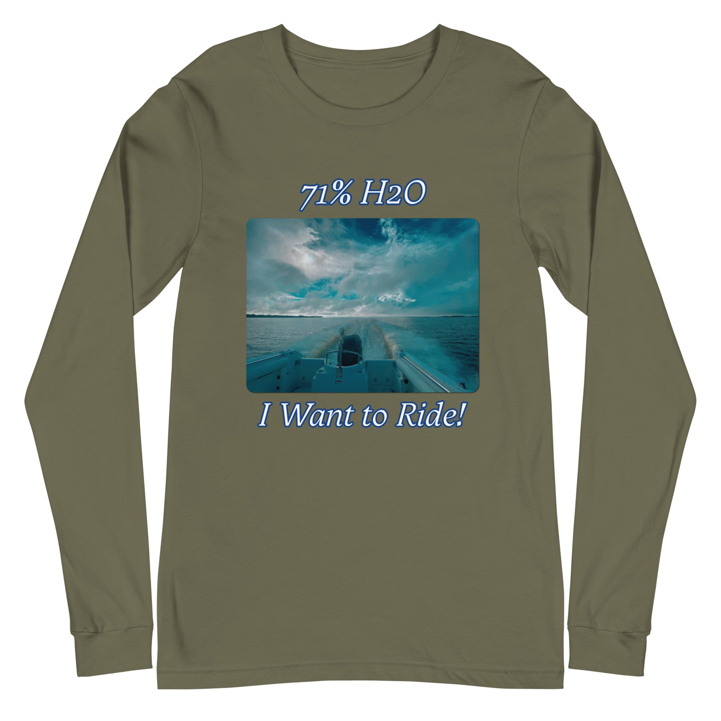 I Want to Ride! Unisex Long Sleeve Tee