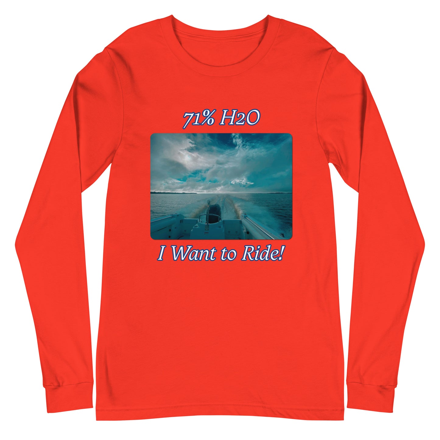 I Want to Ride! Unisex Long Sleeve Tee