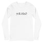 71% H20 Logo Unisex Long Sleeve Tee