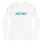 71% H2O Logo Unisex Long Sleeve Tee