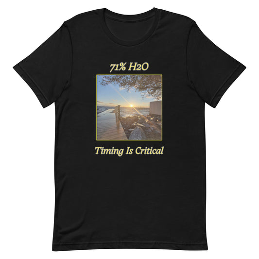 Timing is Critical! Unisex t-shirt