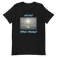 What's Missing? Unisex t-shirt
