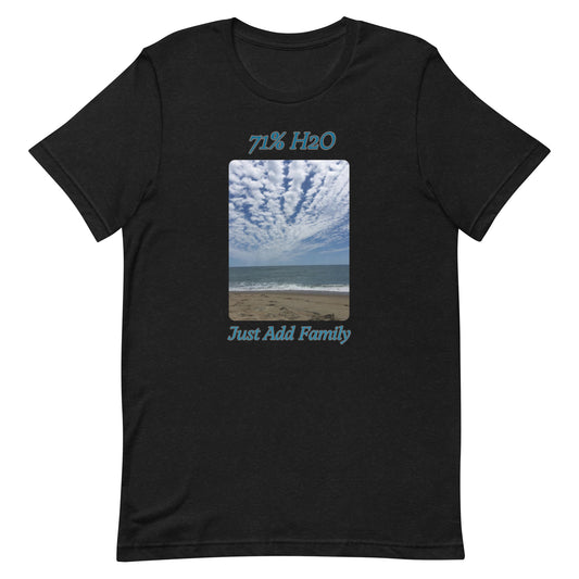 Just Add Family Unisex t-shirt