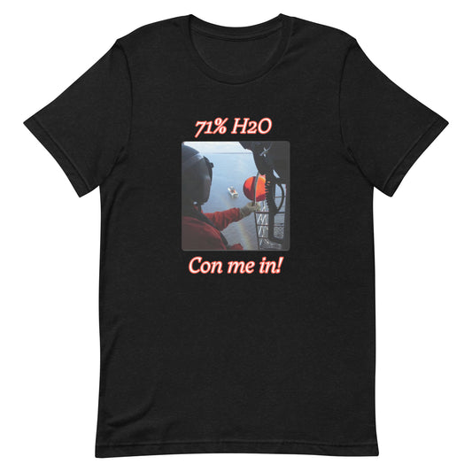 Con me in! Unisex t-shirt