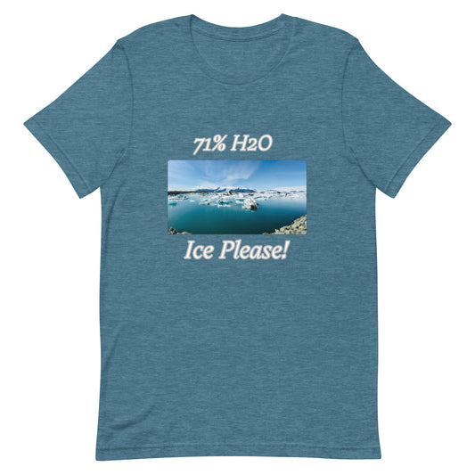 Ice Please! Unisex t-shirt