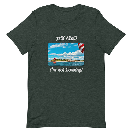 I'm not Leaving! Unisex t-shirt