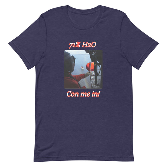 Con me in! Unisex t-shirt