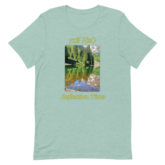 Reflection Time Unisex t-shirt